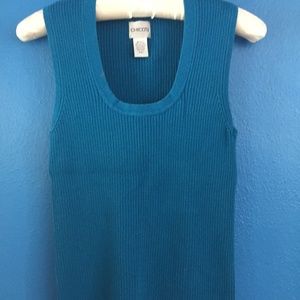 ⭐️BIG PRICE DROP - Chico's ribbed sleeveless top